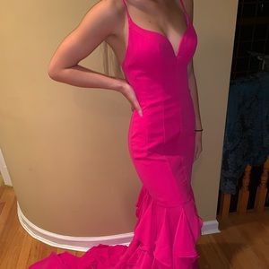 Terani Couture Dresses - Pink prom dress (never worn) Terani Couture Dresses - Pink prom dress (never worn)